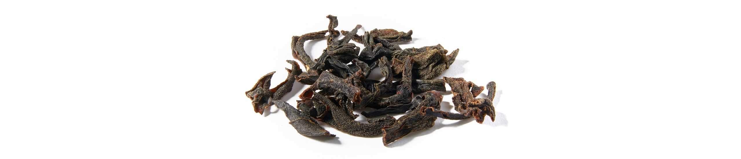 A collection of Ahinsa Organic tea leaves