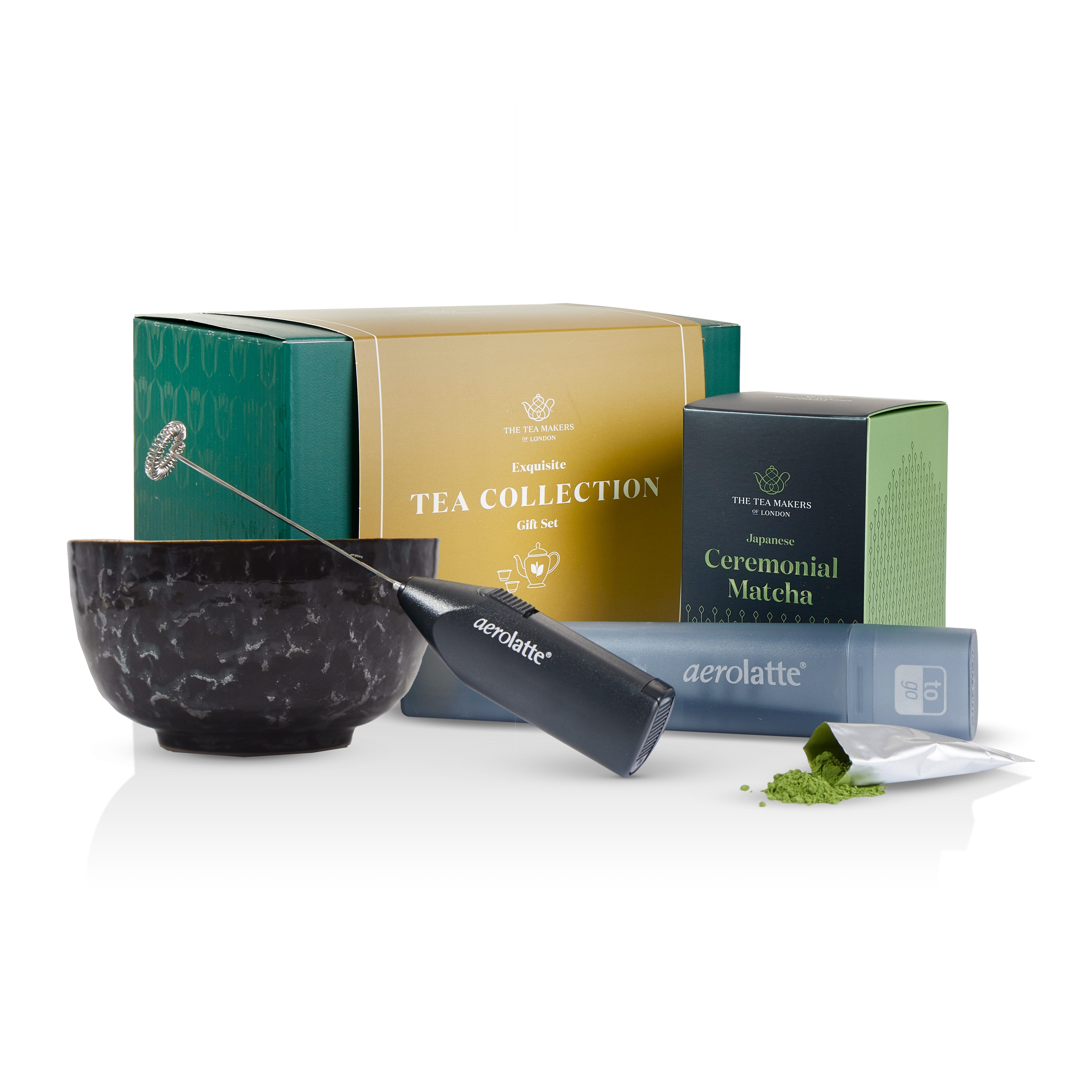 Matcha tea collection gift set