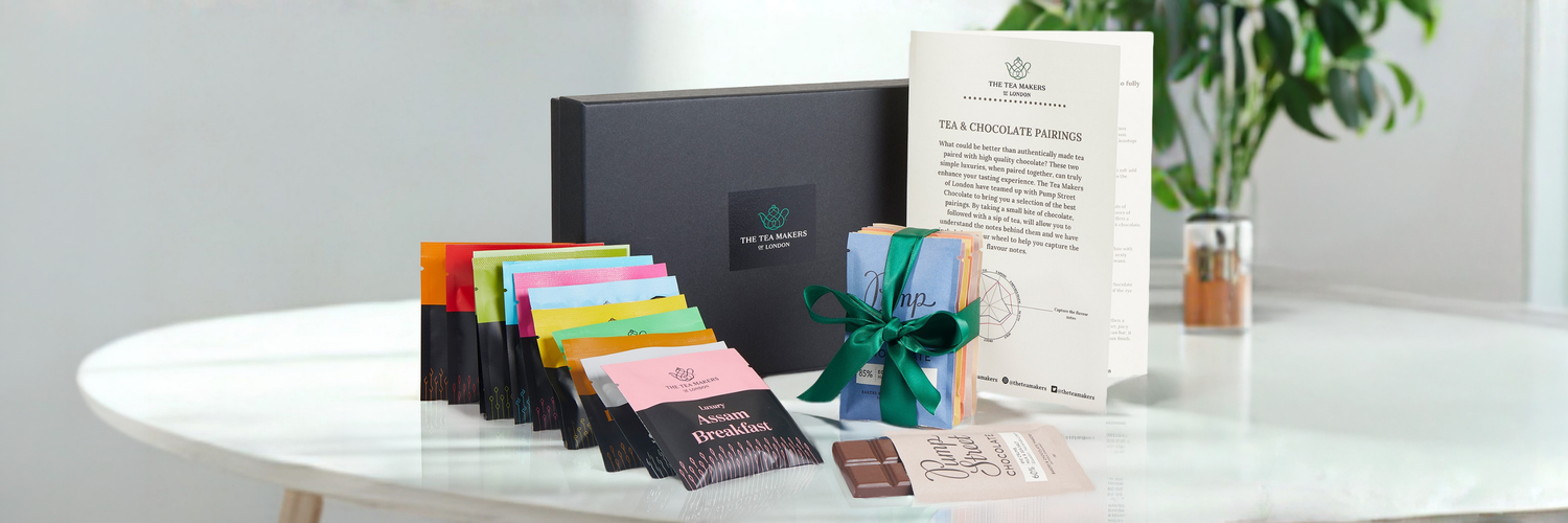 Fathers day tea and chocolate pairing