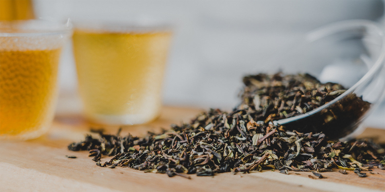 A collection of Chinese Keemun black loose leaf tea
