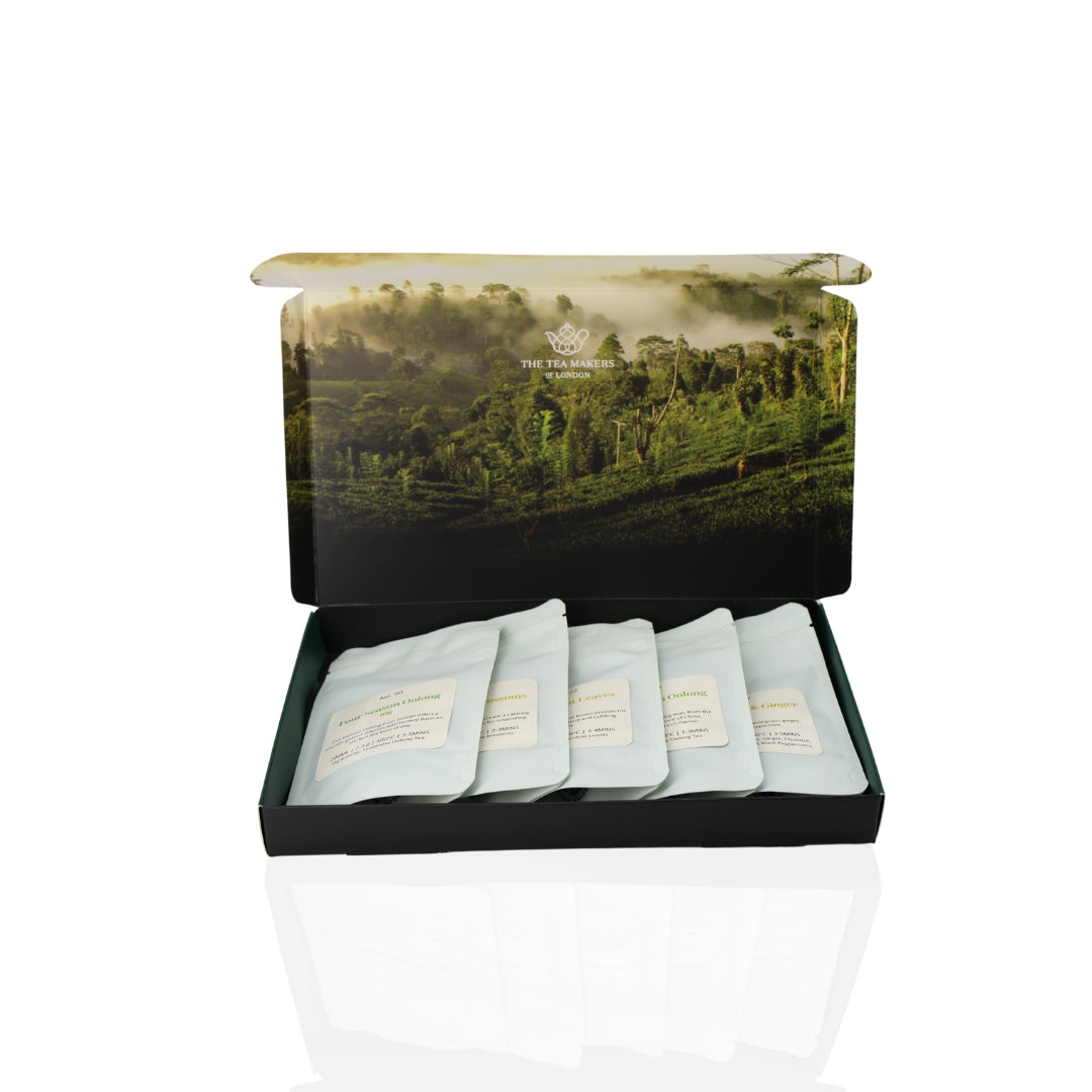 oolong and herbal tea discovery box