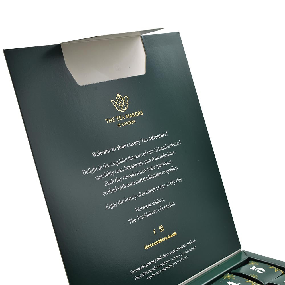 Luxuriöser Tee-Adventskalender