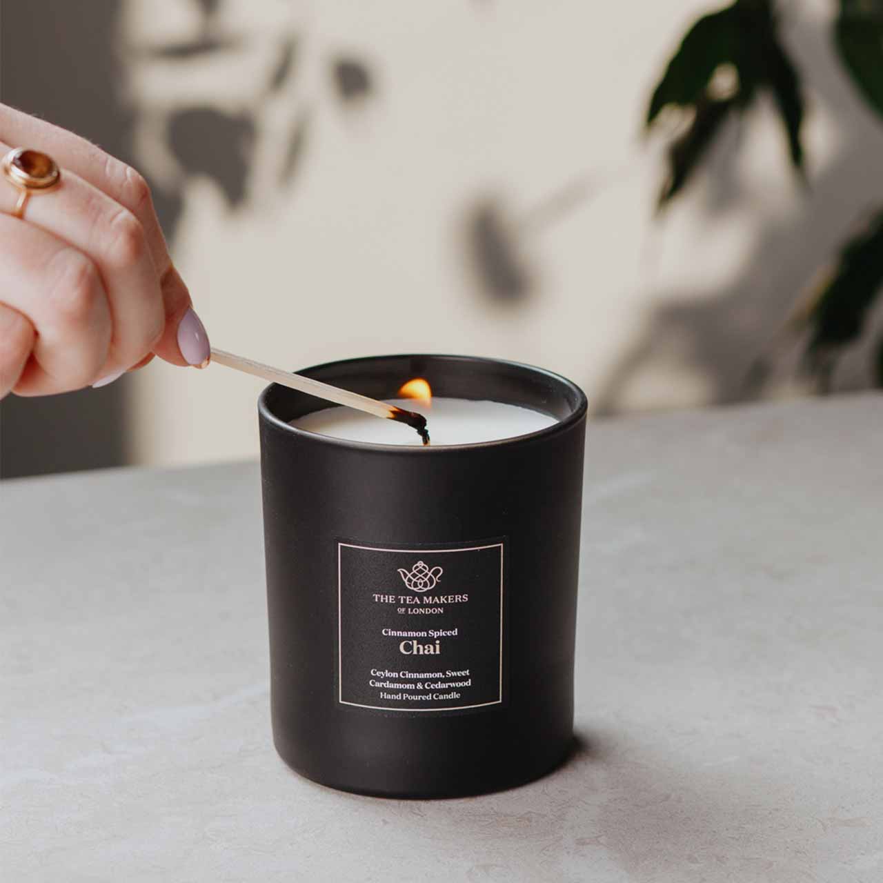 Zimt-Chai-Duftkerze