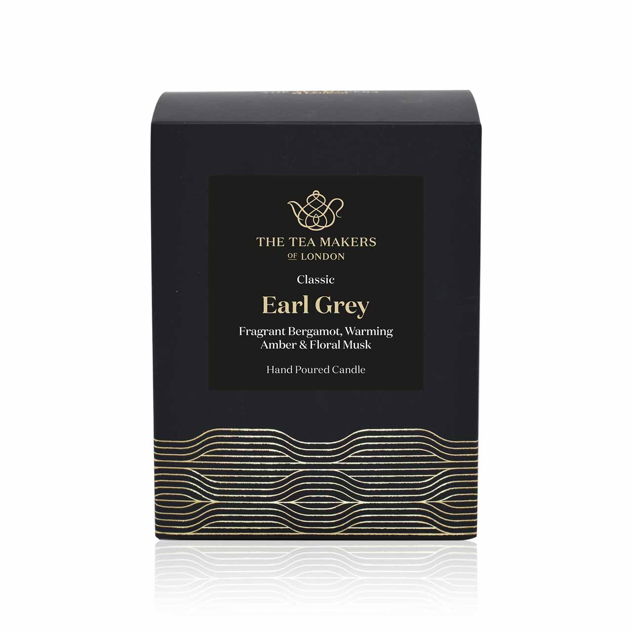 Klassische Earl Grey Kerze