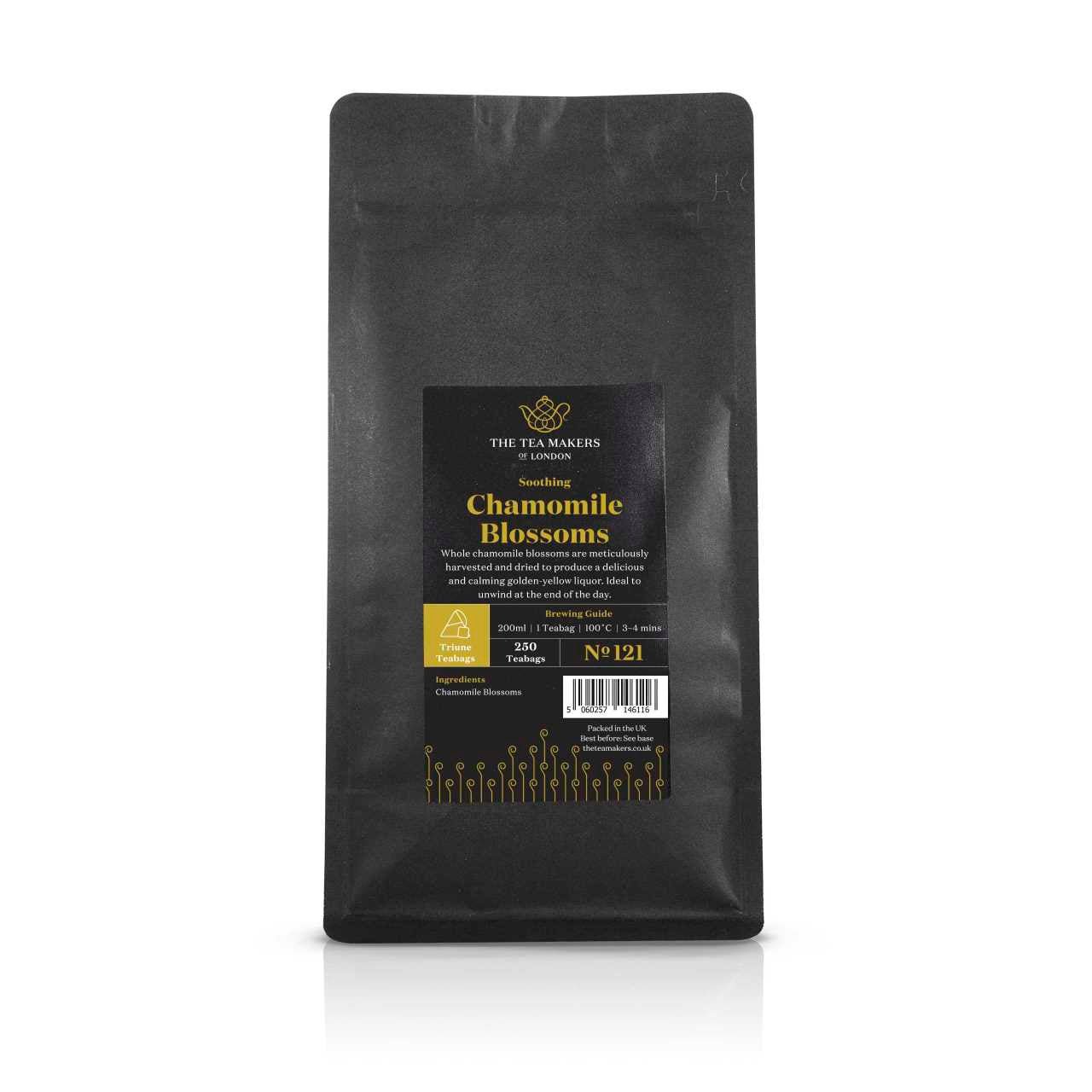 Whole Chamomile Blossoms Teabag 250 Pack