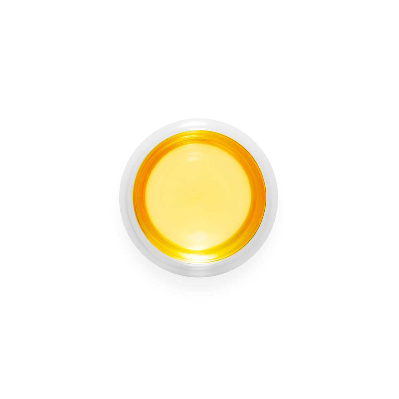 Mango Mocktail Loose Leaf Tea infusion in a glass cup