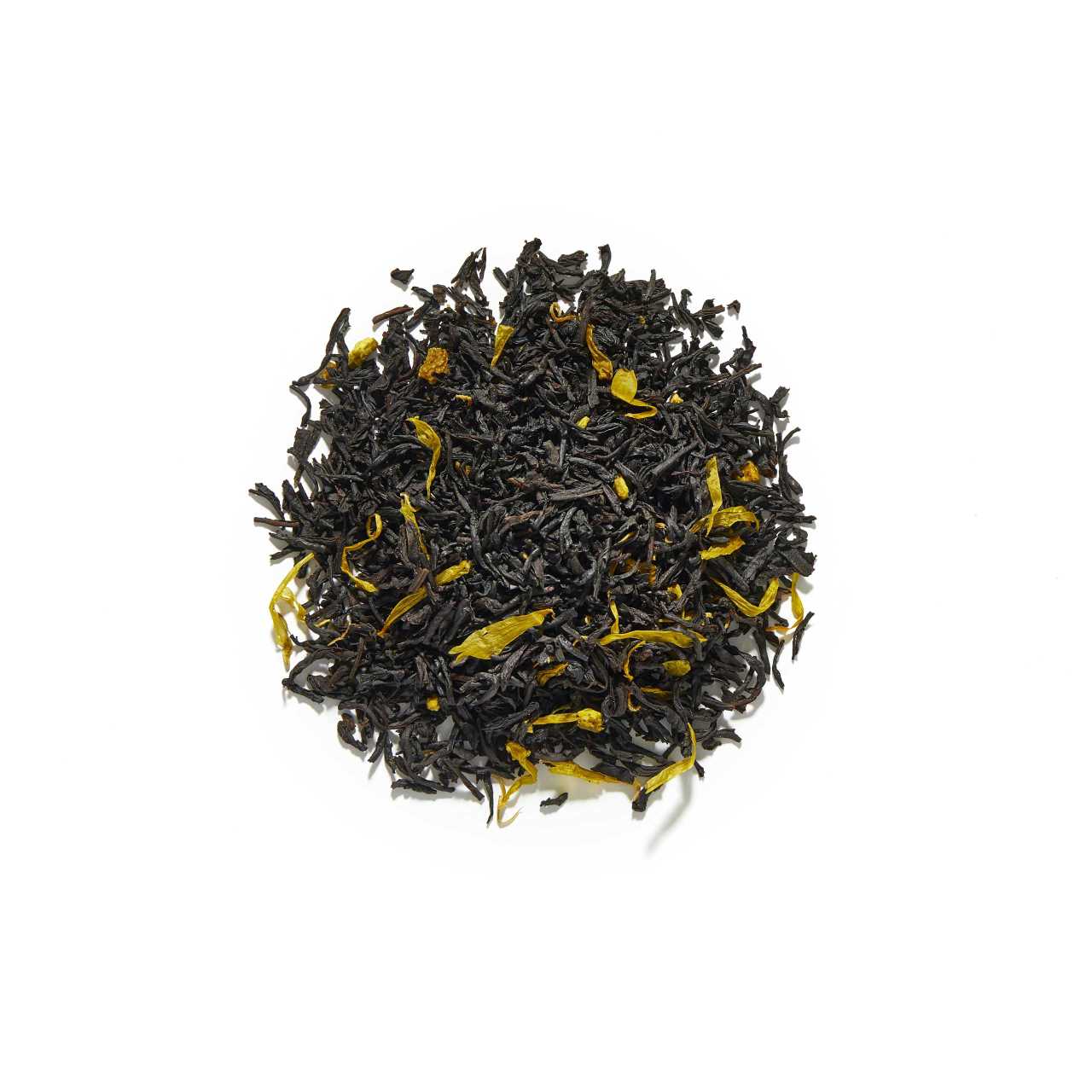 Mary Grey Loose Leaf Tea arranged in a circle