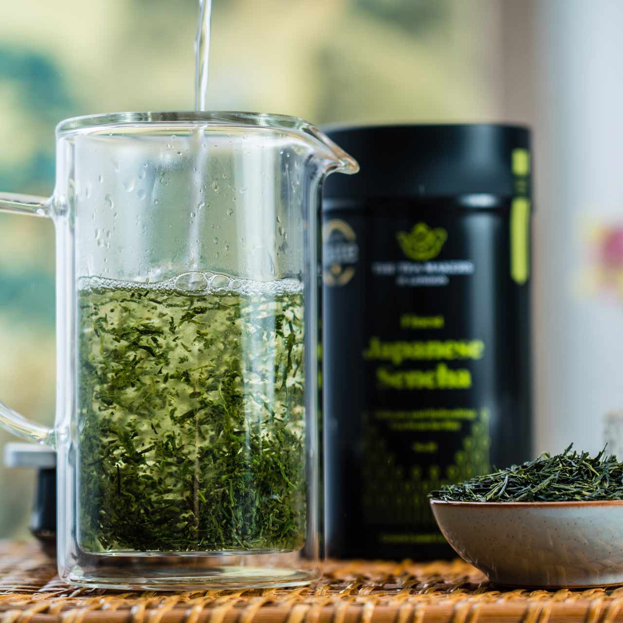 Japanischer Sencha Grüner Tee